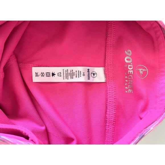 90 Degree by Reflex Capri Leggings S 6 Girl’s - Picture 7 of 10